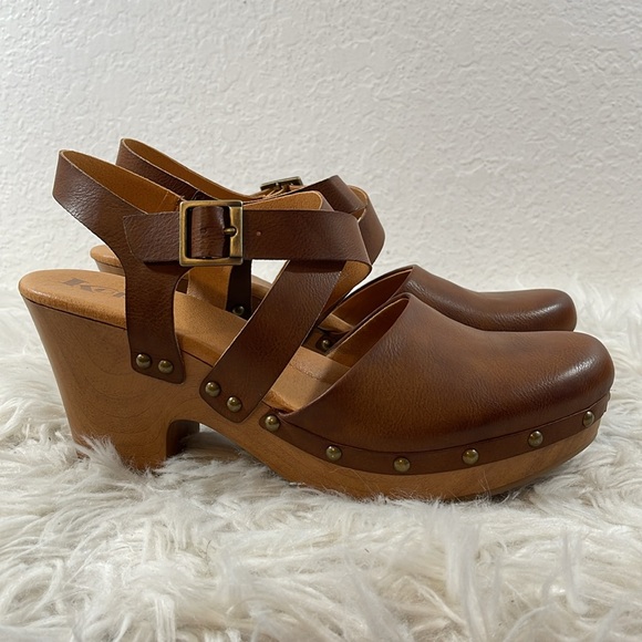 KORKS Abloom Strappy Clog Platform Slingback Pump Size 11 NEW - Picture 4 of 14